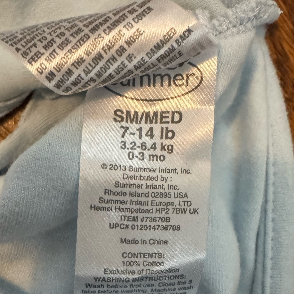 Set of 8 infant swaddles/swaddle blankets - Halo, Happiest Baby, Ollie, & more - Picture 8 of 16